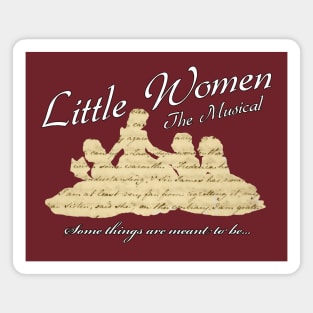 Little Women - Manuscript Design Magnet